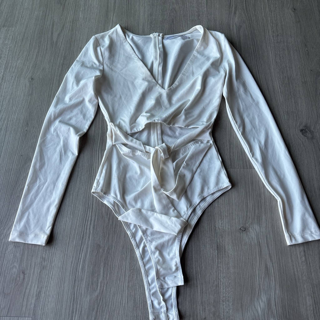 Elegant White One Piece